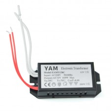 12 VOLT 160 WATT  AVİZE TRAFOSU HALOJEN ELEKTRONİK TRANSFORMATÖR  220 VOLT